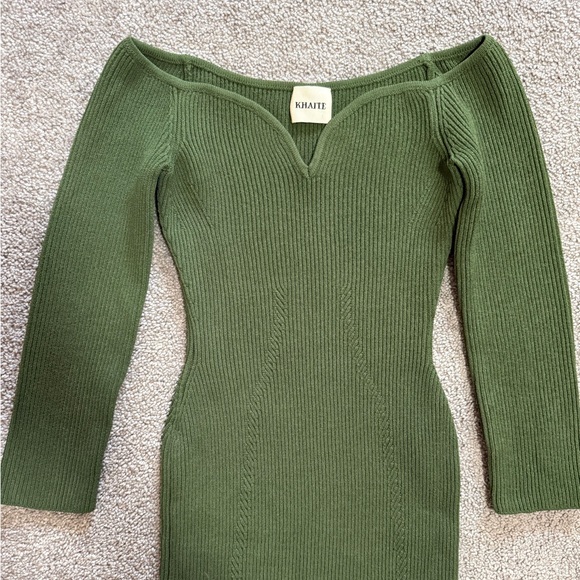 Khaite Green Dress. - Picture 3 of 15